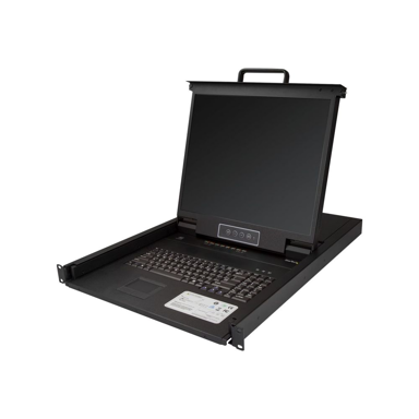 STARTECH Rack konzola RKCONS1908K, 19", 1280 x 1024, 1U, crna